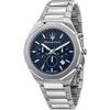 Stile Blue Metal Silver Men's Quartz Chronograph R8873642006