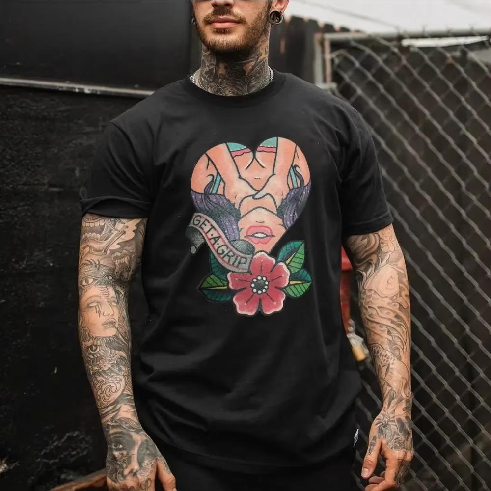 2024 Fallow Trendy Element High Street Men Quick Dry T Shirt Short Sleeve Summer T-shirt Fashion 3D Printed Hipster Size XS-6XL