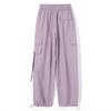 Women's High-Waist Drawstring Cargo Pants
