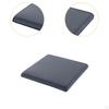 Square Chair Cushion Pad Breathable 15.75x15.75x1.77" Memory Foam Seat Non Slip Bottom