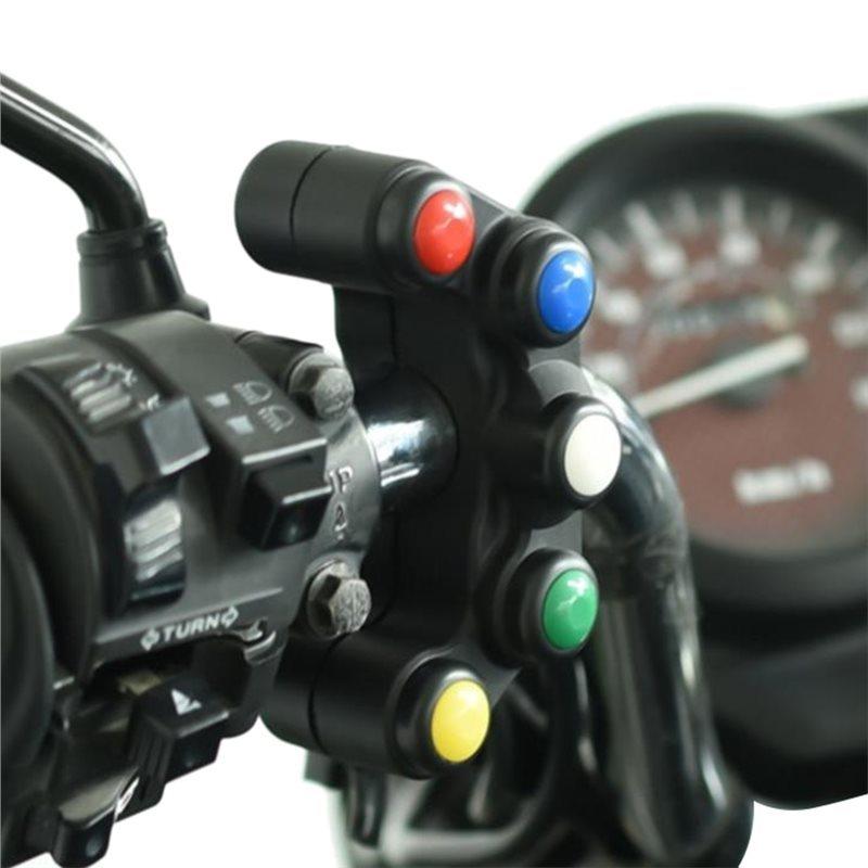 Motorcycle For Turn Signals, Horn Headlights Five-Position Handlebar Switch Electric Vehicle Modification