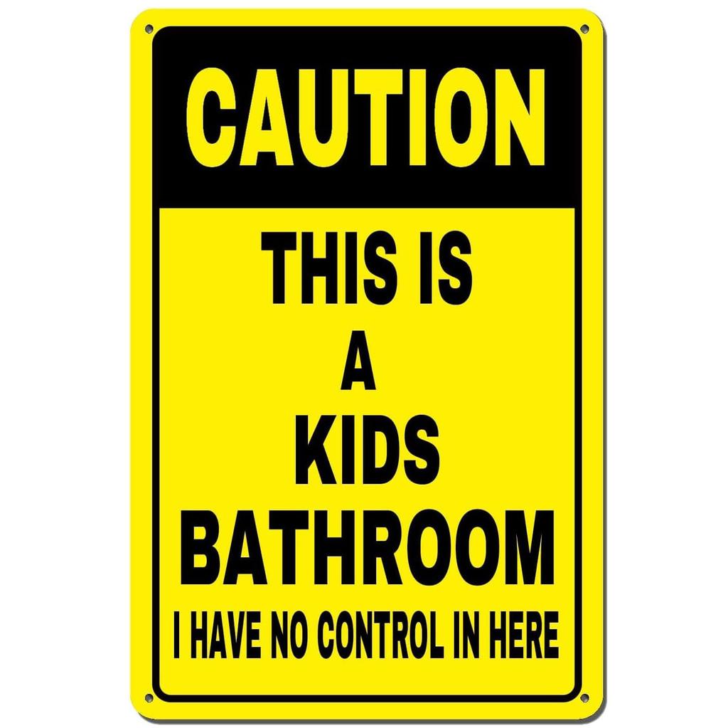 Caution Metal Tin Signs Warning Wall Decoration Plaque Vintage Art Poster Iron Painting for Man Cave Home Cafe Garden Club Bar