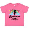 Inktastic Gymnastics Star Toddler Kids Boys T-Shirt Girl Future Guymnast Sports Clothes