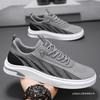 Men's Shoes Summer Fly-woven Mesh Breathable Casual Sports Lightweight Soft Sole One Pedal Youth Work Versatile Board Shoes