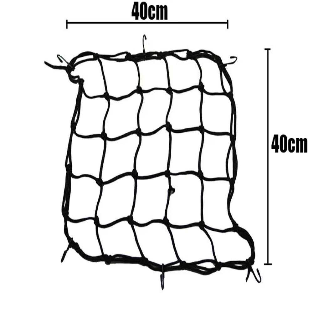Helmet Tank Luggage Motorcycle Elastic Net 6 Hooks Motorcycle Accessories Motorcycle Storage Mesh