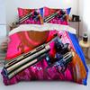 3D Rifle Revolver Cartridge Gun Comforter Bedding Set,Duvet Cover Bed Set Quilt Cover Pillowcase,King Queen Size Bedding Set