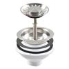 Kitchen Sink Strainer 114MM Drainer Washing Basin Sink Drain Filter Basket Anti-Clogging Sink Food Catcher Basket Sink Accessori