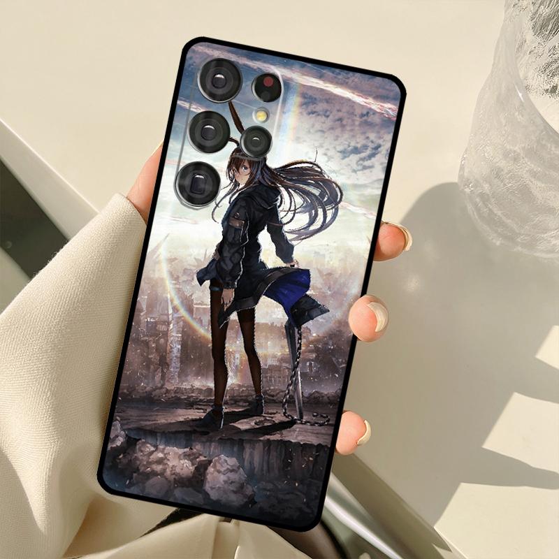 Arknights Game Phone Case For Samsung Galaxy S23 S20 FE S21 FE S22 Ultra Note20 Note10 S8 S9 S10 Plus Cover