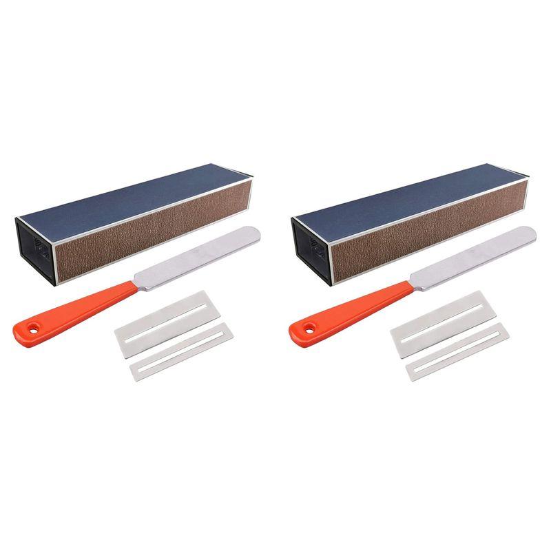 Classy-2X Guitar Fingerboard Luthier Tool - Guitar Fret Crowning Luthier File, Fret Leveling Sanding Leveler