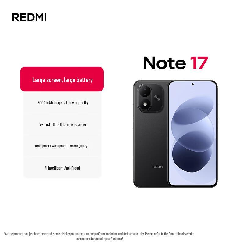 Xiaomi Redmi Note 17 5G Smartphone (CN Version)