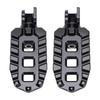 Pair of Motorcycle Wide Front Foot Peg Anti Slip Footpegs Adjustable Height for KLX 230 S R 2020 to 2024