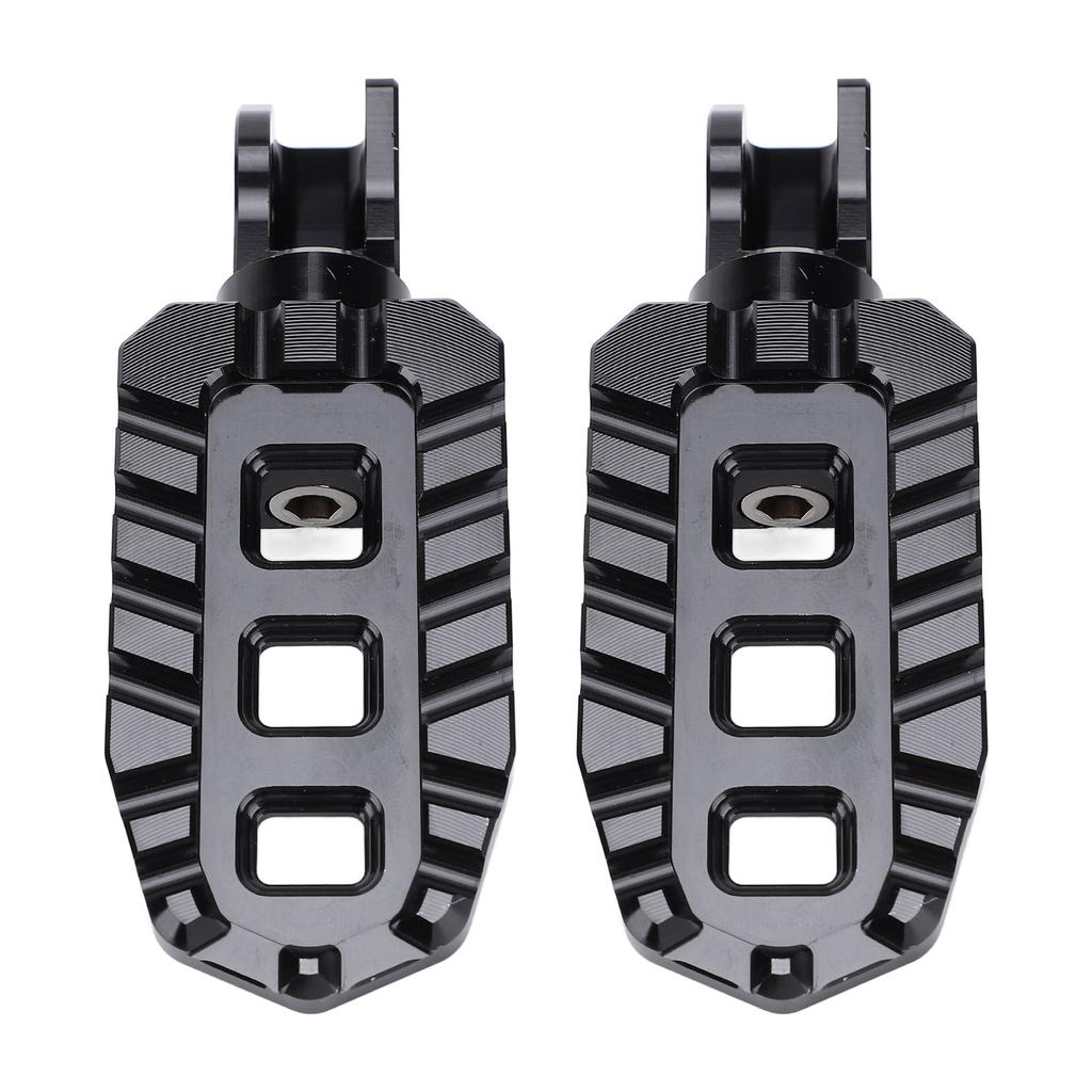 Pair of Motorcycle Wide Front Foot Peg Anti Slip Footpegs Adjustable Height for KLX 230 S R 2020 to 2024