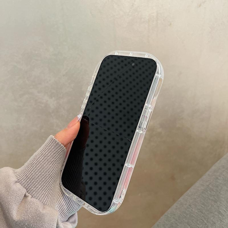 Luxury Gradient Halo Laser Lens Shockproof Phone Case For Iphone 14 13 12 Pro Max 11 Silicone Soft Cover Cases