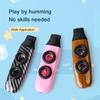 Dual-Hole Kazoo Musical Instrument, Lightweight Durable Grain Design Practice Kazoo For Guitar Ukulele Accompaniment