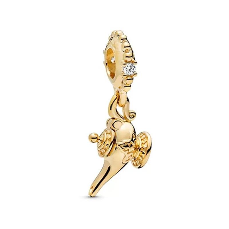 Aladdin Käfer Zauberteppich Charm Perle für DIY Silber Armband Halskette Schmuck Geschenk Bestseller Spielzeug