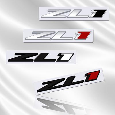3D Badge ZL1 Design Car Sticker Rear Trunk Body Letters Emblem For Camaro Colorado Z71Trax Lacetti Captiva Accessory