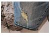 Men's 2024 Trendy Ripped Denim Shorts - Street Style Casual Five-Point Pants