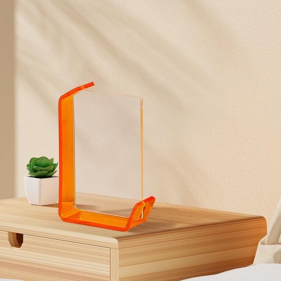 6/7palcový plovoucí fotorámeček DIY oboustranný horizontální vertikální neonový akrylový domácí kancelář