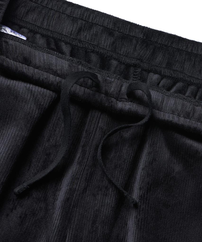MUSINSA STANDARD WOMAN Women'S Velour Corduroy Lounge Pants [Black]