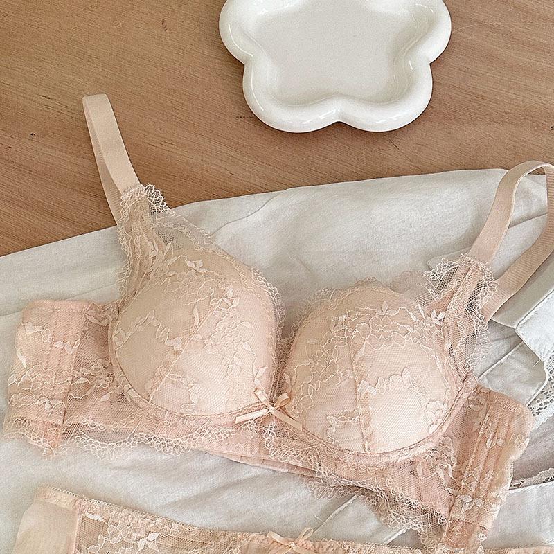 Summer Lace Push-Up Bra for Girls - Hollow Out Design