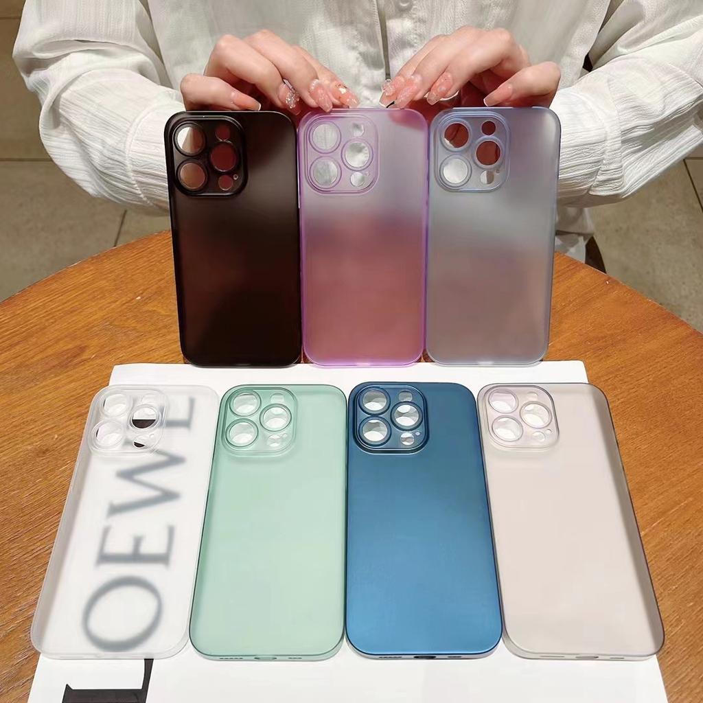 Applicable to Apple 17promax ultra-thin PP mobile phone case iPhone16 protective case 15pro matte hard case 13/14