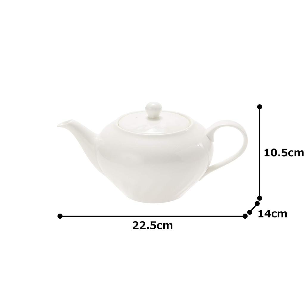 Czajnik NARUMI Sense Biały 840cc Można myć w zmywarce 840cc 51800-4687