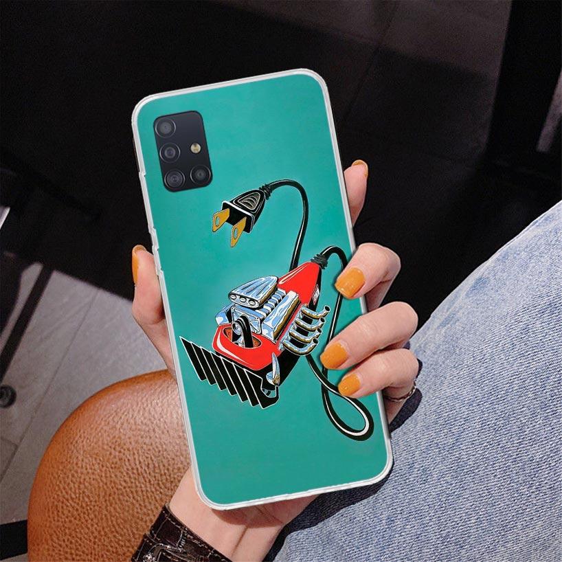 Hair Stylist Scissors Brush Phone Case For Samsung Galaxy A52 A32 A22 A12 A51 A31 A50S A30S A20S A10S Note 20 Ultra 10 Plus S10
