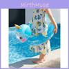 Cartoon Elephant Inflatable Swimming Ring For Children Thickened Pvc Swim Ring With Sponge Bottom