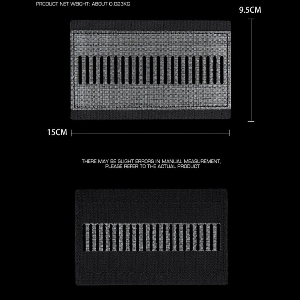 Multi-Purpose Drop Pouch Hanging Board W/ Elastic Band Magic Fastener Plate Shotgun Bag Adapter Panel for Pouches Magazine Pouch