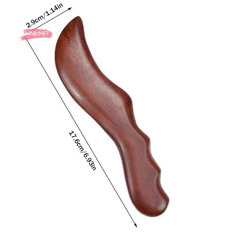 Wooden Gua Sha Therapy Tools - Lymphatic Drainage Massage Body Sculpting Shaping Wooden Tools for Relaxation And Body Care