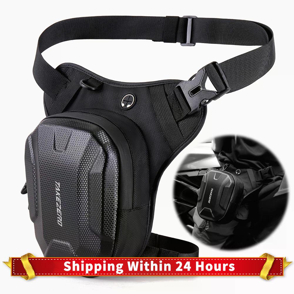 Motorrad Drop Leg Bags Wasserdichte Hüfttasche Outdoor Reise Reiten Oberschenkel-Gürteltasche Brusttasche Tragbare Motorrad Beintasche