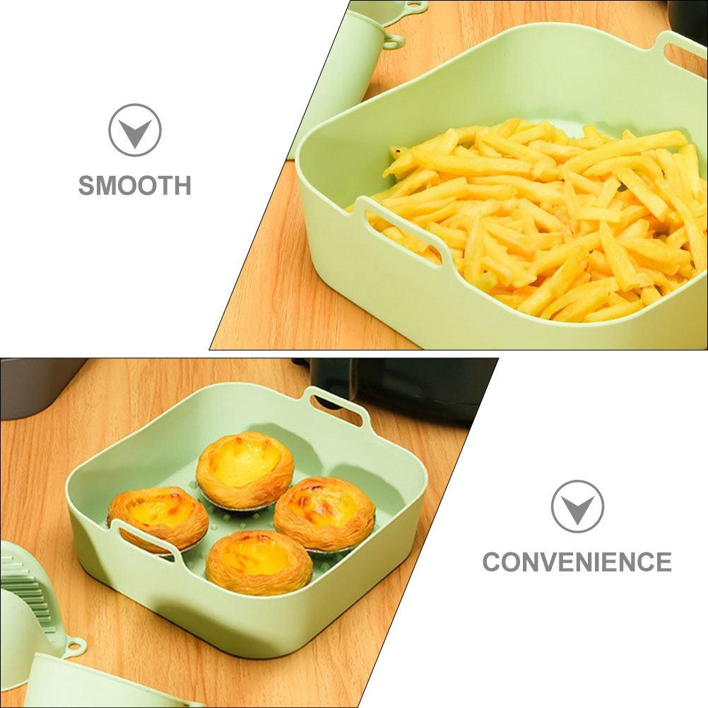 Reusable Air Fryer Silicone Liner Nonstick Heat Resistant Cooking Baking Tool Household Accessories Air Fryer Silicone Liner