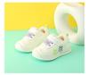 Babu Dou Plush-Lined Non-Slip Toddler Shoes for Boys & Girls, Winter Warmth with Soft Sole.
