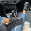Damen Herbst Winter Sneaker Freizeit Schnürer Casual Damen Sneakers Damenschuhe Plateau Damenschuhe