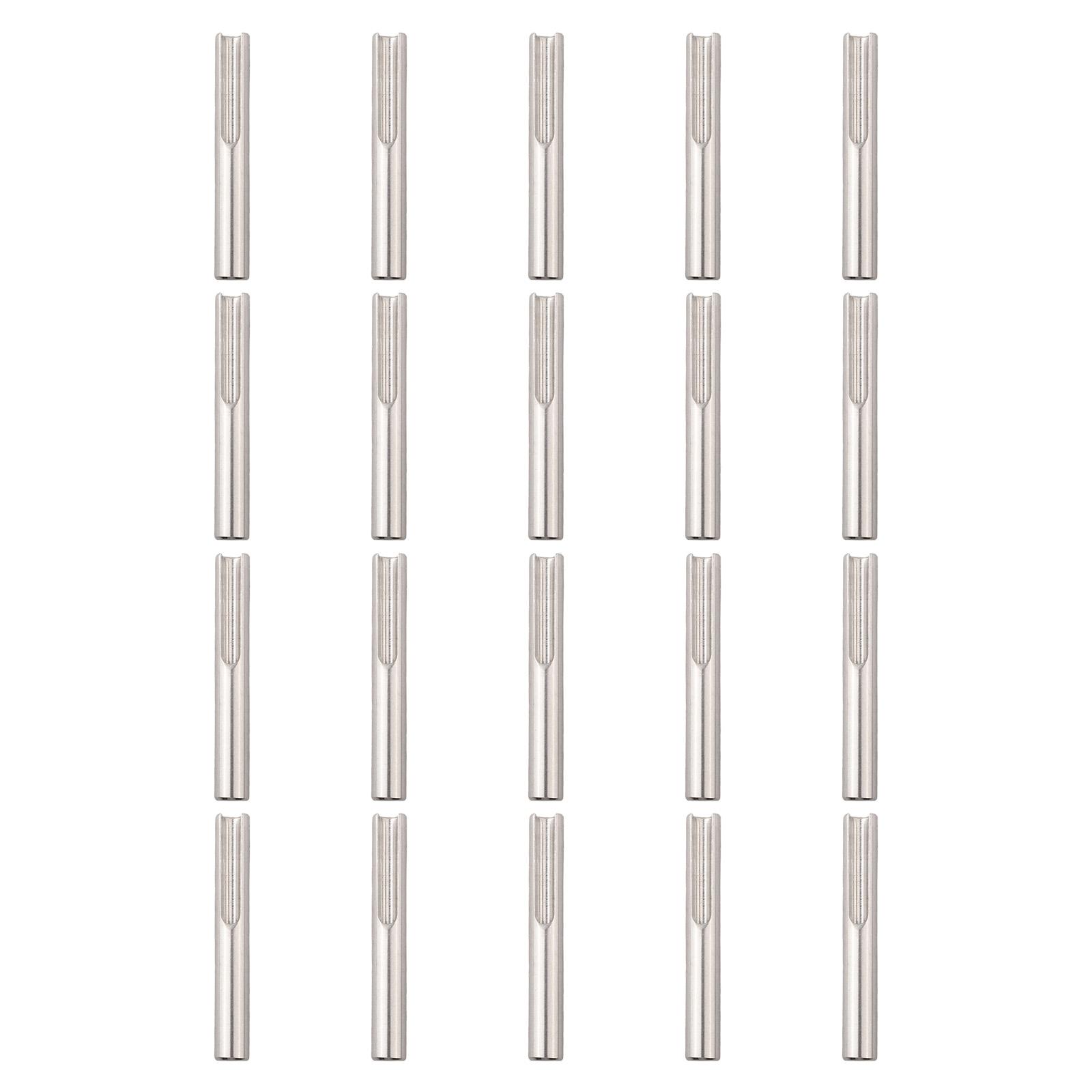 

20pcs Fixed Elbow Anchor Terminals Stainless Steel Invisible Terminal For 1/8inch Cable Railing Hardware Accessories China Mainland