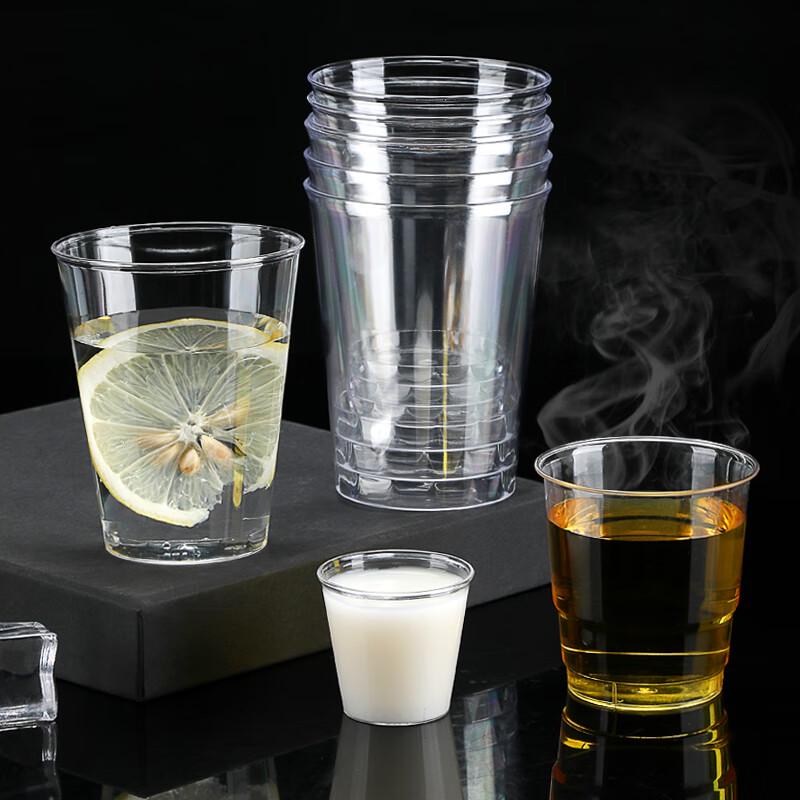 Molona Disposable Thickened Hard Plastic Drinking Cups