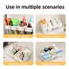 Refrigerator partition plate Retractable Hanging Box Refrigerator Adjustment Snap-on Side Door Sauce Bag Snack Organize