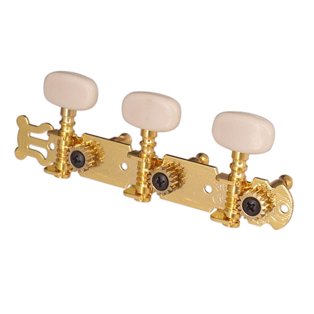 

1 Set Tuning Pegs Guitars String Roller Machine Heads Components Instrument Accessory Adjusting Button Guitar Peg for Replace
