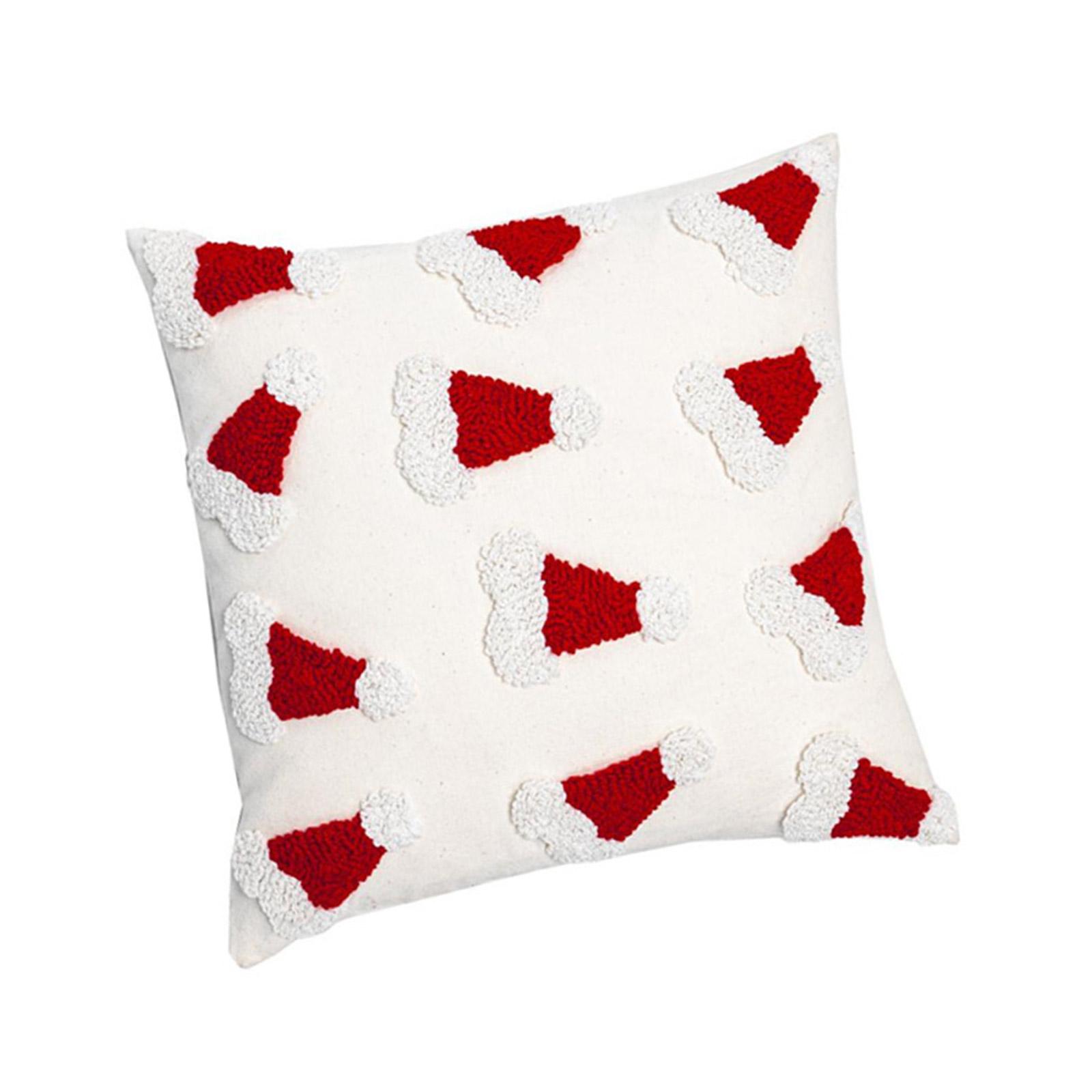 

Comfort Christmas Throw Pillow Covers Festival Soft Cushion Case for Sofa and Bed Decoration Home Decorations 45x45cm
