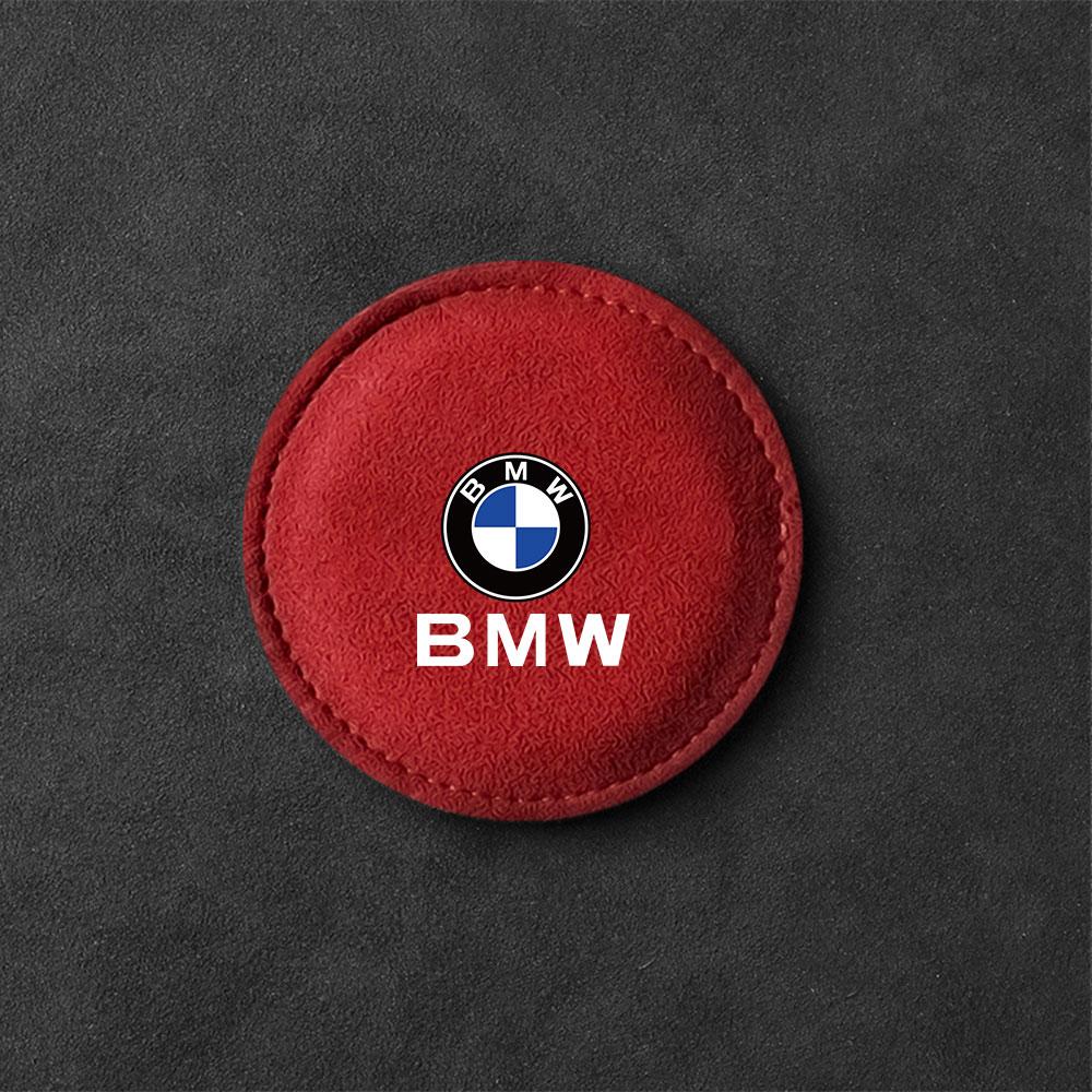 2 Peças/conjunto Porta-copos para Carro camurça Tapetes Antiderrapantes Acessórios Automotivos Para BMW M M1 M2 M3 M4 M5 M6 X5 E39 E46 E60 E90 F20 E60 F30 E36