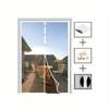 Spring and Autumn Summer Door Curtains Black and White Simple Mosquito-Proof Door Curtain Screen Screen Door Screen Window Automatic Magnetic