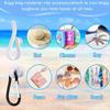 3PCS Beach Ready Kit Includes Portable Hook Convenient Key Chain Carabiner And Cup Holder For Stress Free Ocean Visits