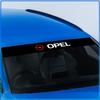 Car Front Windshield Stickers Front and Rear Decorative Decals Sticker For Opel Astra C G H Insignia J K Zafira B Corsa Vectra C Corsa C