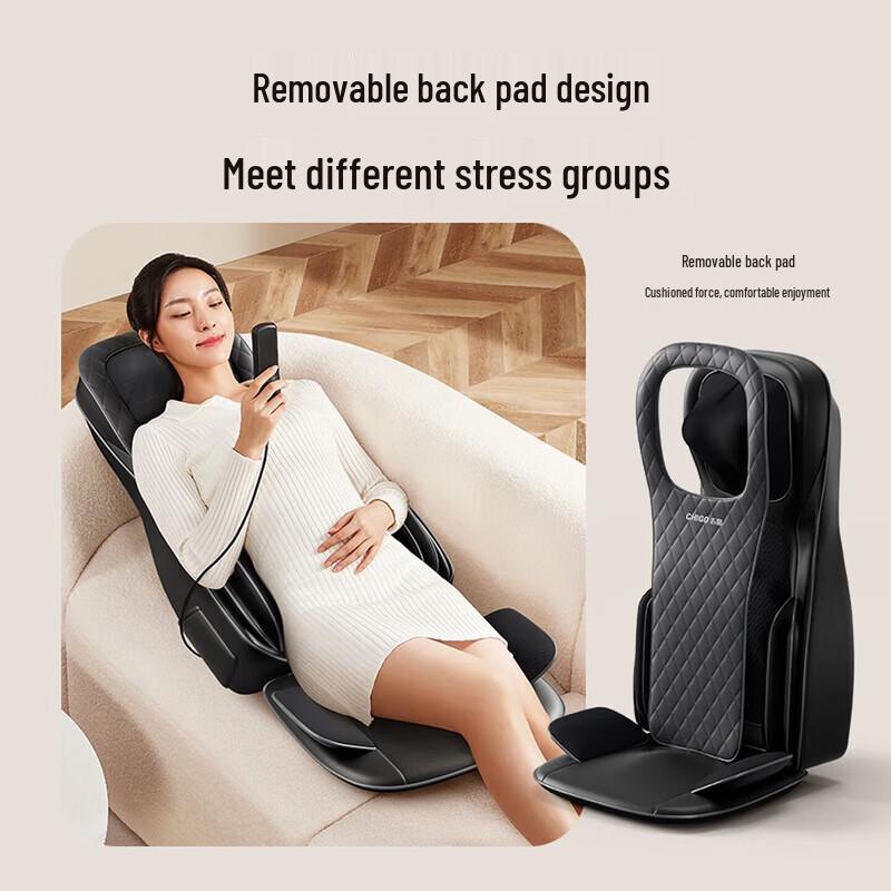CHIGO Full-Body Automatic Kneading Massage Cushion CN plug (adapter included)