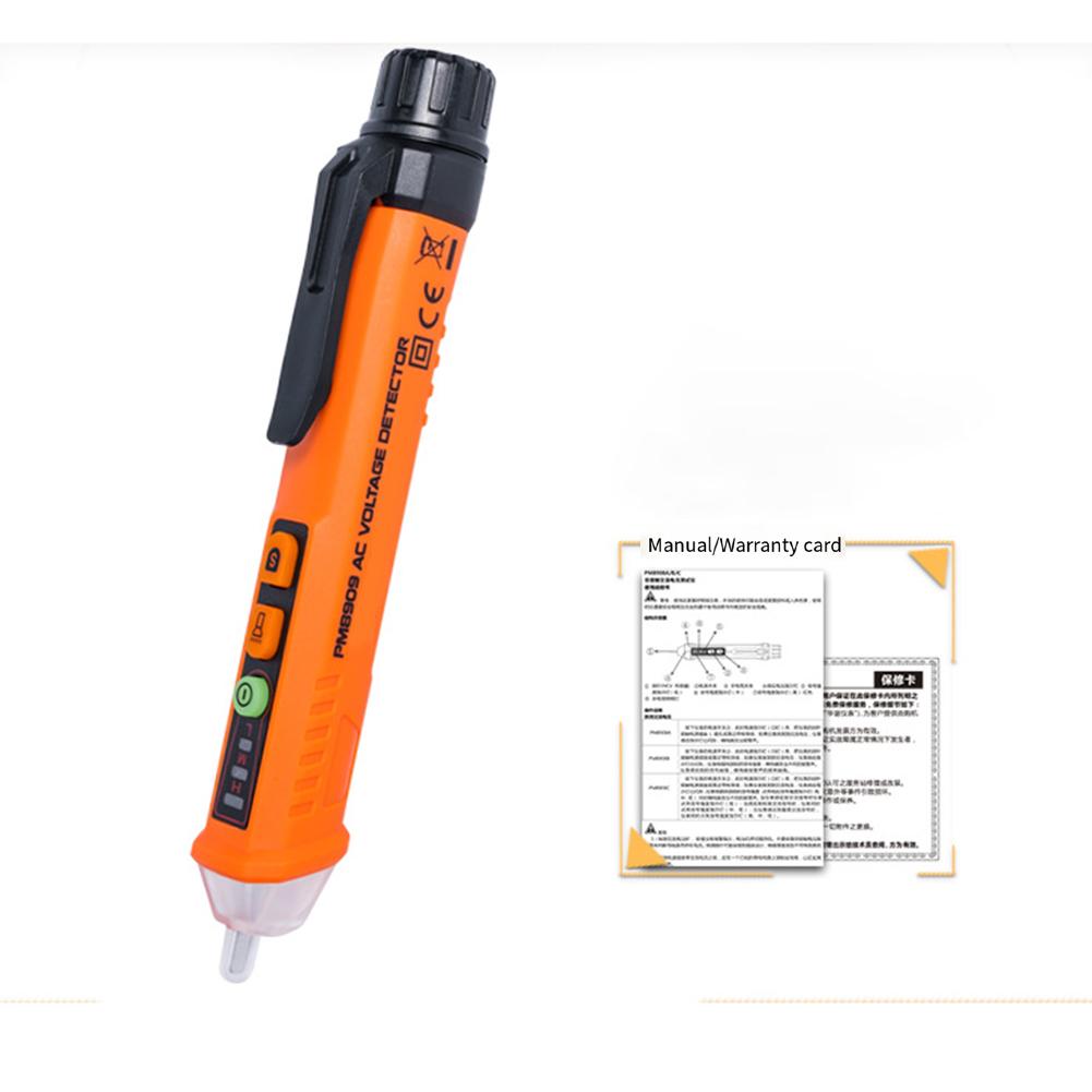 1 Stück PM8908C Spannungsprüfer AC 12V-1000V Detektoren Berührungsloser Spannungsprüfstift Spannungsdetektoren Induktionsstift Erkennungspunkt