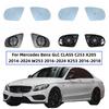 Voor Mercedes Benz GLC KLASSE C253 X205 2014-2024 W253 2016-2024 X253 2016-2018 Verwarmd dodehoekspiegelglas accessoire