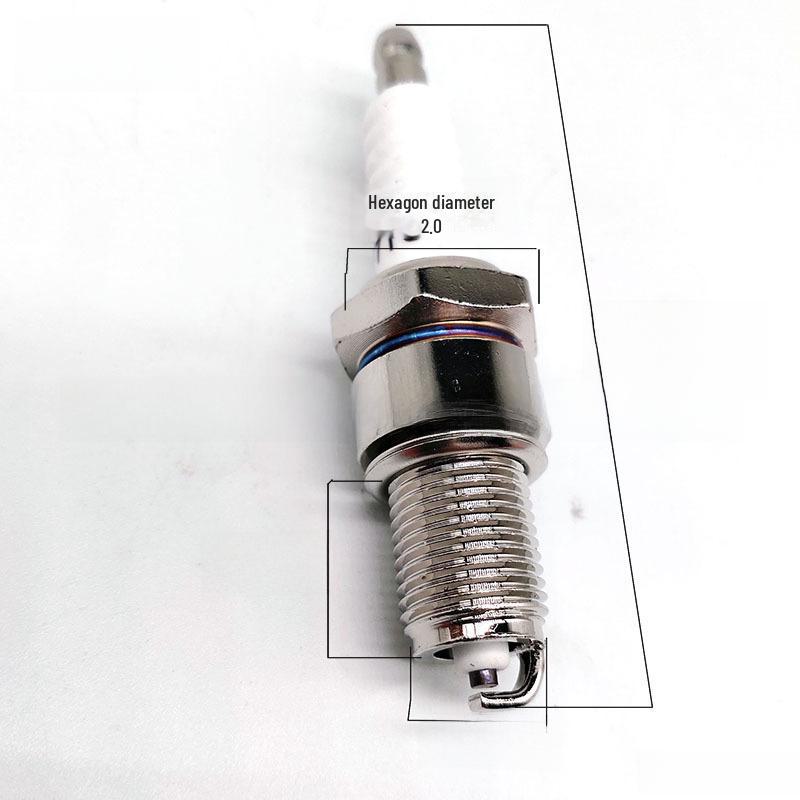 Pulidora microcultivadora con varilla integrada para motor gasolina, boquilla bujía 168/F7TC.