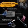 SUNPIE 7 inch Head light Compatible with H_arley Street Glide/Tri Glide, Compatible with Road King