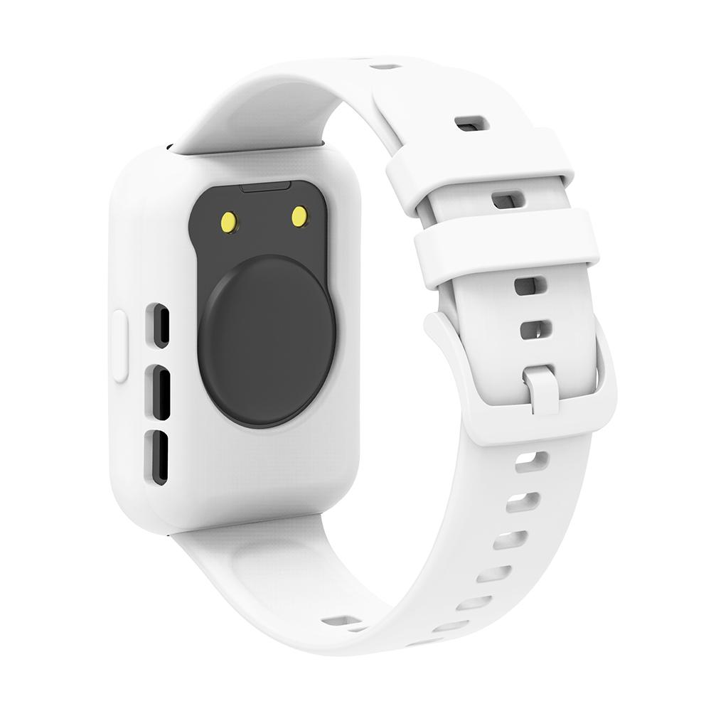 Silikonstropp + beskyttelsesveske for Huawei Watch Fit 2 Fit2 Armbånd Smart Watch Band