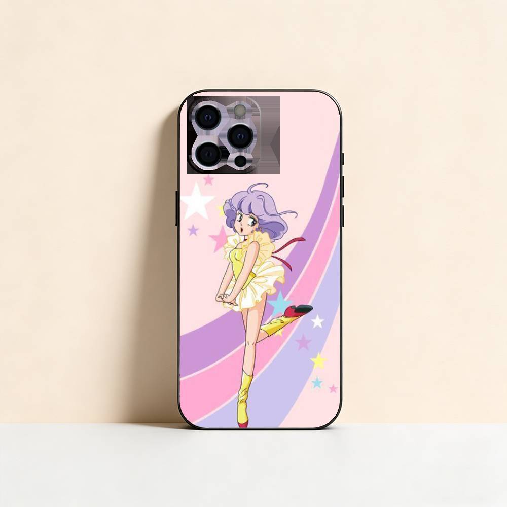 M-Magical Angel Creamy M-Mami Phone Case For iPhone 17, 16,15,14,13,12,11 Plus,Pro Max, Others Soft Black Cover iPhone16plus